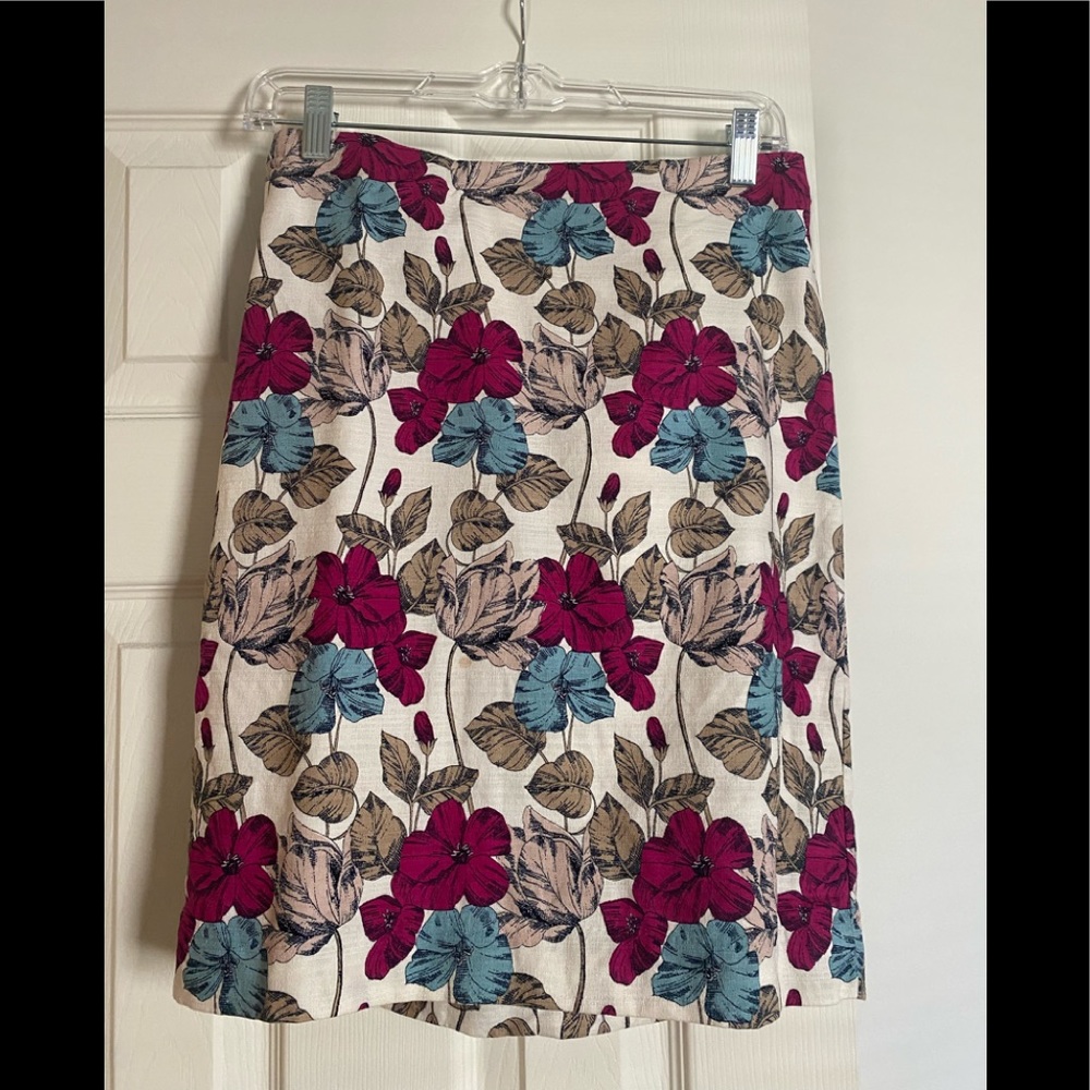Anne Taylor floral skirt.